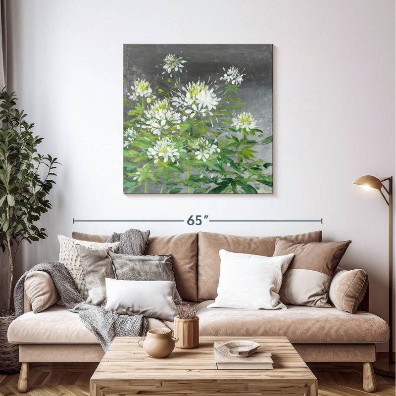 Harnek Farmhouse Cleome II, 39'' H x 39'' W