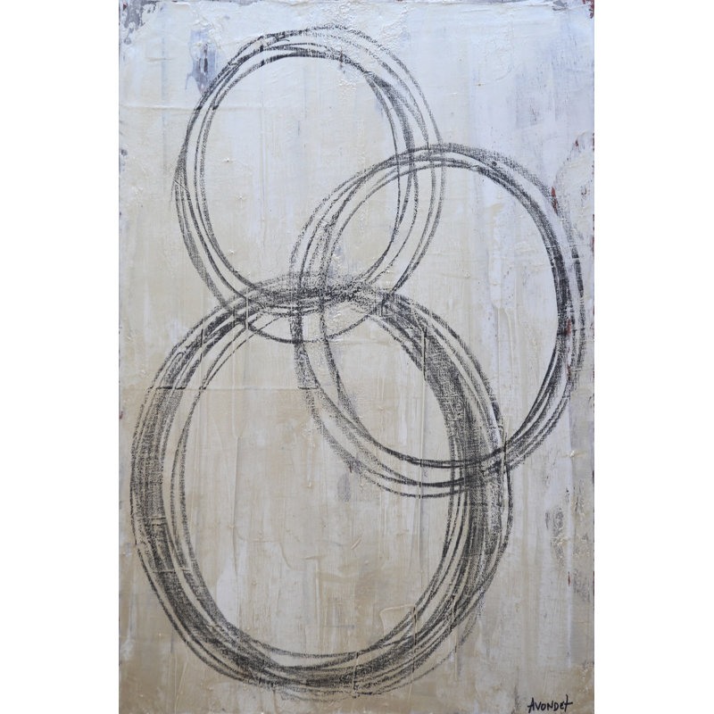 Circulaire I, H 30 po x l 20 po x P 1,25 po