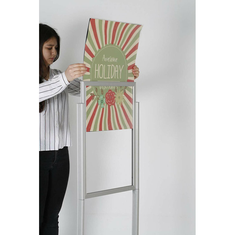 Pedestal Holder Sign