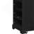 Fluted Kitchen Island With Trash Can Storage Cabinet, Power Outlet, Internal Storage Rack, Rolling Kitchen Islands On 5 Wheels With 3 Drawer, 3 Open Side Racks For 10 Gallon Garbage Bin-903761989