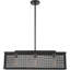 Lustre classique à 3 lumières avec abat-jour-737356640