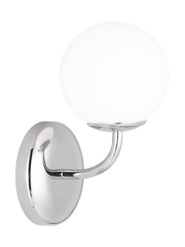 Galassia 1 - Light Bath Sconce, Polished Nickel