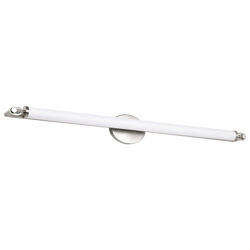 Misaye - 36 Inch LED Vanity Acrylic Lens, Brushed Nickel