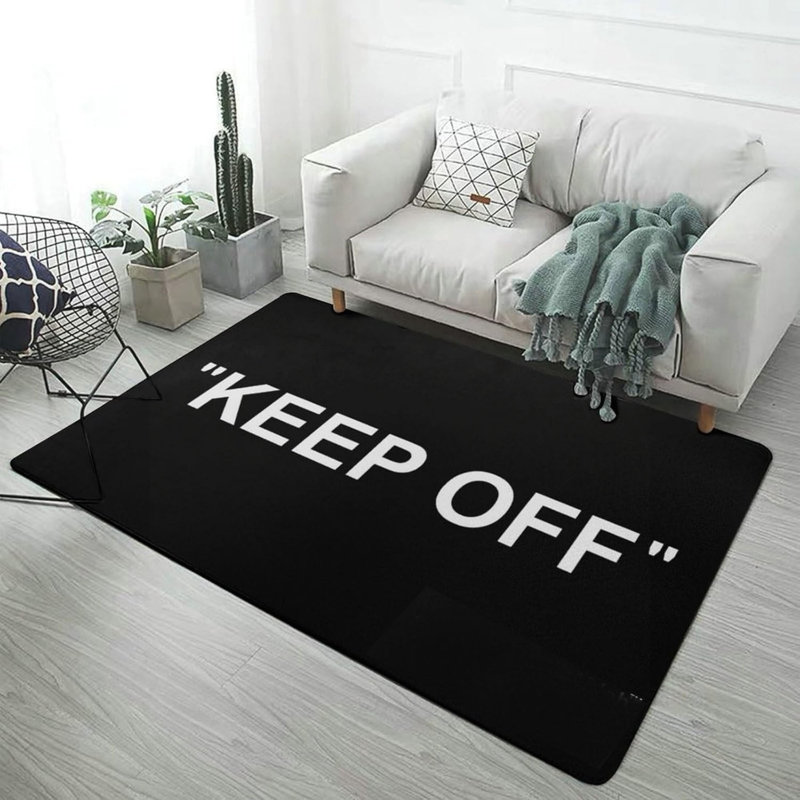 Tapis noir 5 pi x 7 pi Keep Office