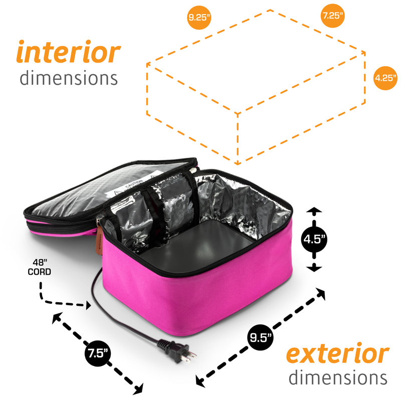 Food Storage Container, Pink