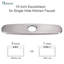 Plaque de protection pour trou de robinet de cuisine-64229189