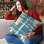 Coussin abstrait art contemporain-1194967820