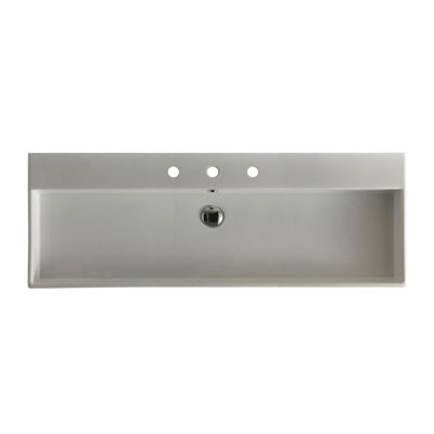 Unlimited 47.6'' L Bathroom Sink
