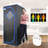 JUXAMI Polyethylene Plastic Water Resistant Sauna Tent