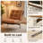 28.44" W Modern Faux Leather Accent Chair for Small Spaces-1051995681