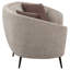 Causeuse rembourrée beige Saanich