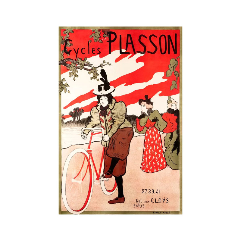 Vintage Ad Poster - Wrapped Canvas Rectangle Print, 101.6 cm H x 66.04 cm W x 3.175 cm D
