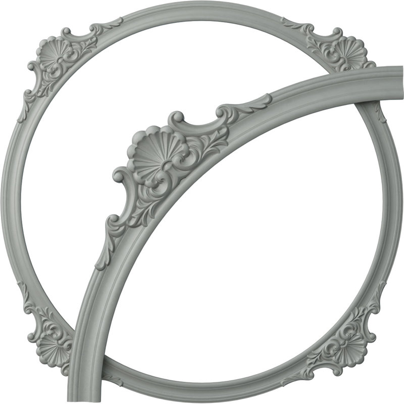 Shell Ceiling Ring Kit, 65.75'' H x 65.75'' W, 4-pack (Makes a Complete Circle)