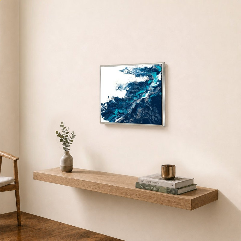 «Blue Blaze» par Ajoya Grace - impression sur toile