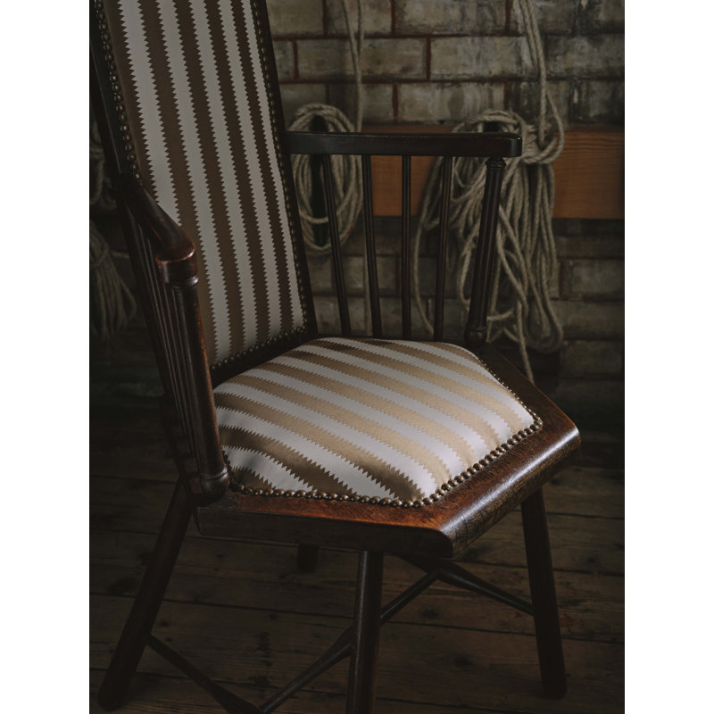 Giles Deacon Regency Aperigon Fabric, Nut/Alabaster