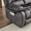 Canapé inclinable manuel l 83,80 po avec porte-gobelet rabattable