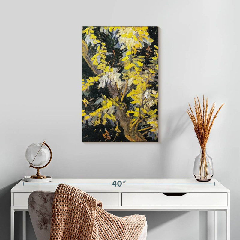 Avery Blossoming Acacia Branches, 24" H x 16" W