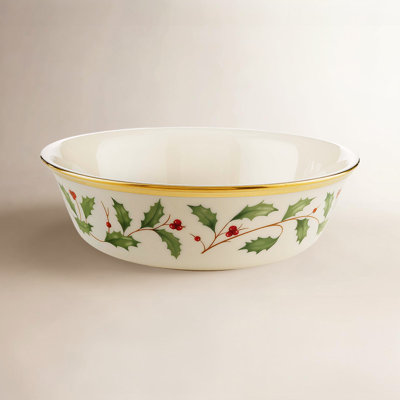 Lenox Holiday Porcelain Cereal Bowl