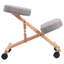 Adjustable Height Ergonomic Kneeling Chair Wheels-42034701