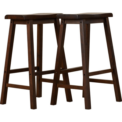 Arberesha Solid Wood Bar & Counter Stool