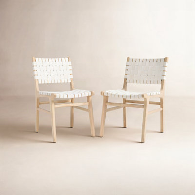 Alston Genuine Leather Dining Chair