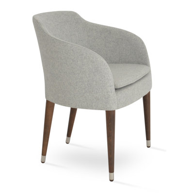 Alphine Upholstered Solid Back Dining Chair