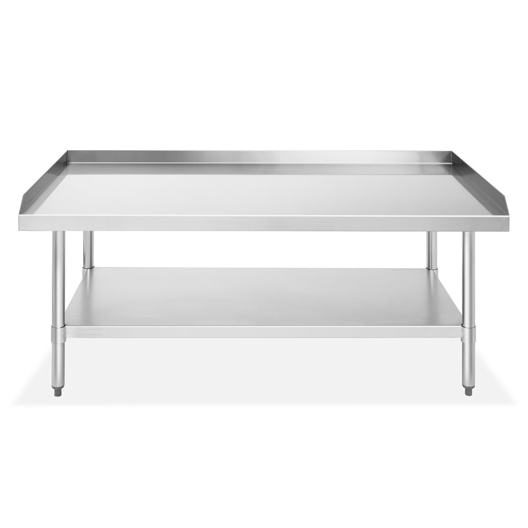 Stainless Steel Grill Table & Equipment Stand with Undershelf GRIDMANN 