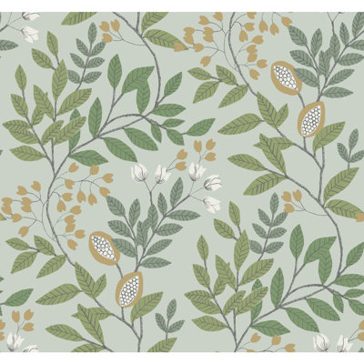 Eden Retreat Floral Double Roll