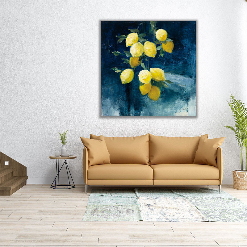 «Lemon Grove I», reproduction d'art sur toile, H 12 po x l 12 po