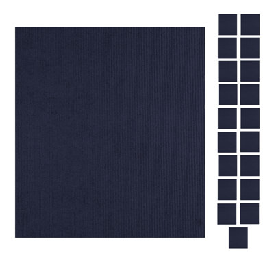 Ensemble de tapis intérieur / extérieur en polyester tissé à la machine Oakville
