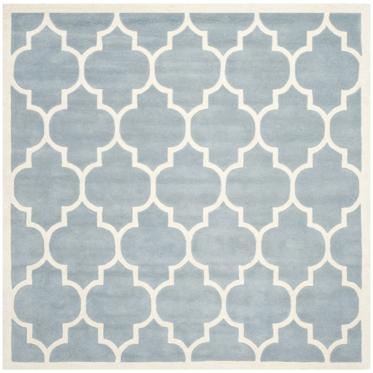 Carolene Hand Tufted Wool Geometric Rug