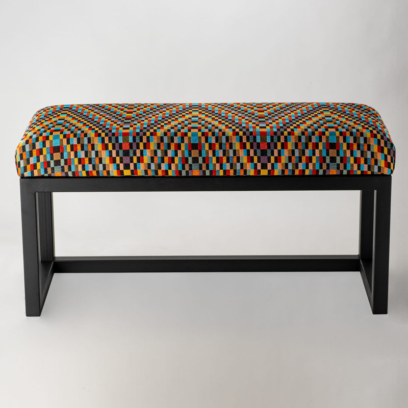 Orovada Velvet Upholstered Bench, 50 x 80 x 30cm