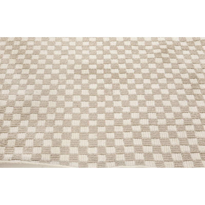 Modern One-of-a-Kind Rectangle 4'2" X 4'4" Flatweave Area Rug