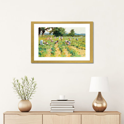 " Strawberry Pickers " by John Haskins