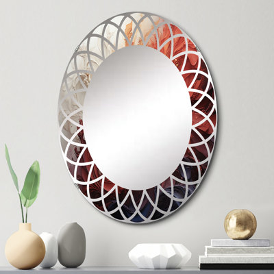 Willfredo - Miroir mural moderne ovale