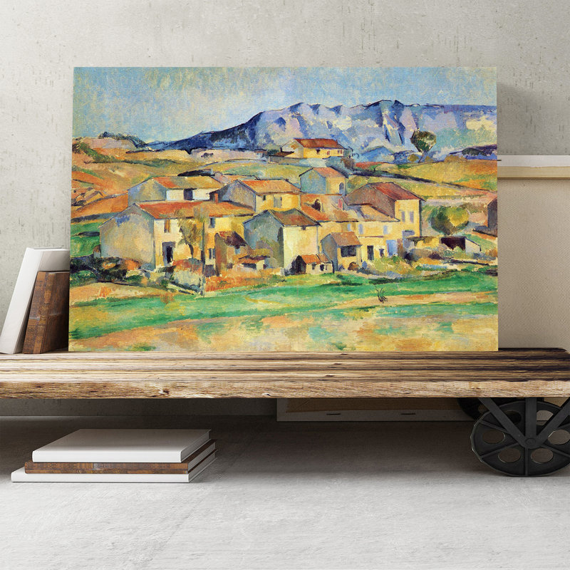 Paul Cezanne - Wrapped Canvas Painting, 35cm H x 50cm W