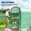 Mini serre d'extérieur avec tablettes Walk-in, vert-124361738
