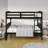 Jeeven Kids Twin Over Twin Bunk Bed-1428380880