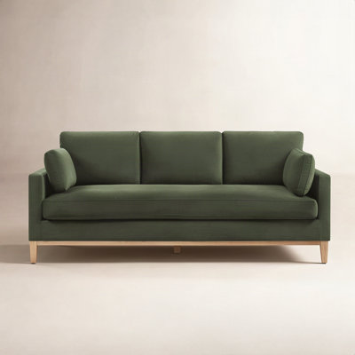 Ombra Upholstered Velvet Fabric Sofa