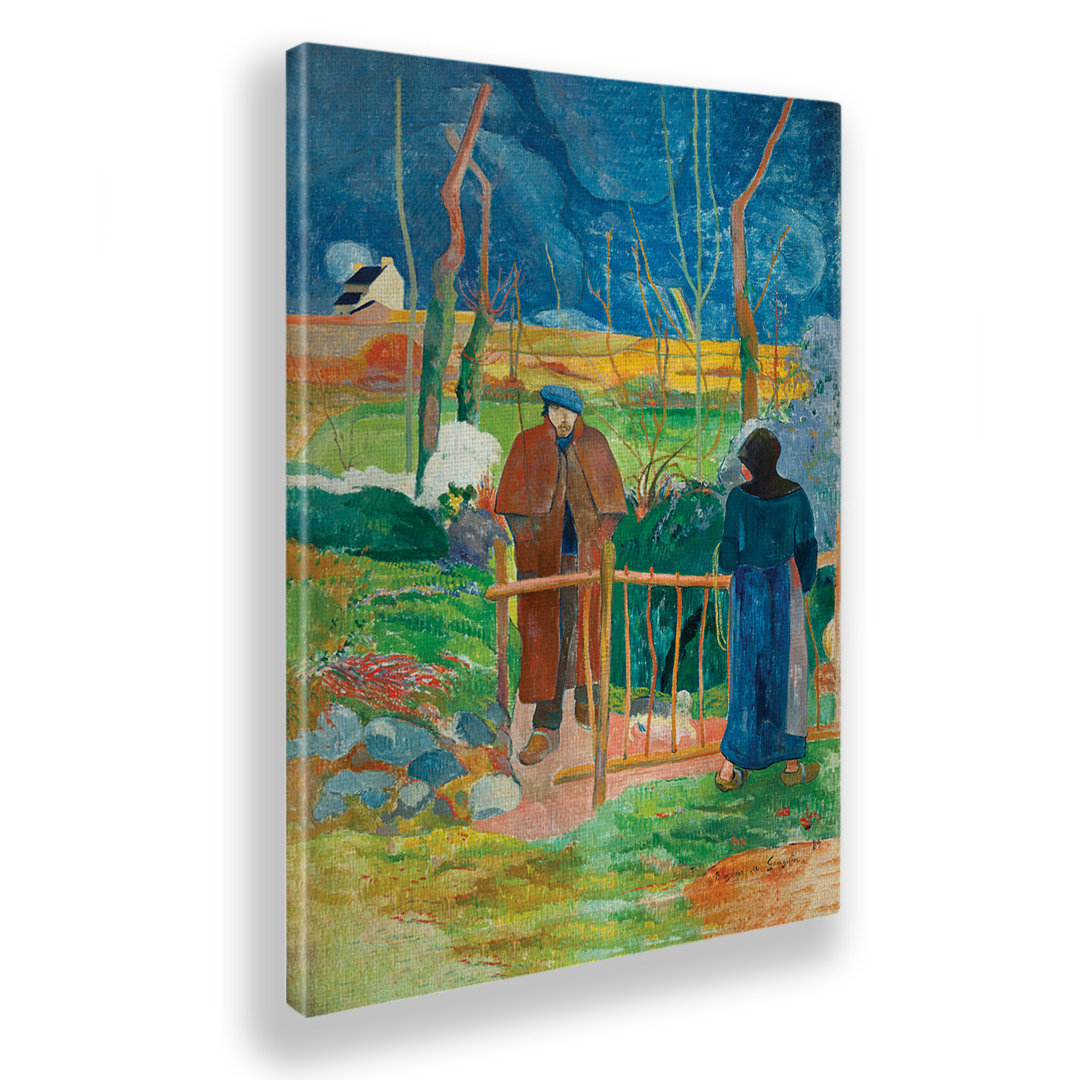 Wandbild Guten Morgen Monsieur Gauguin von Paul Gauguin