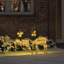 vidaXL LED Reindeers Fabric-1150694817