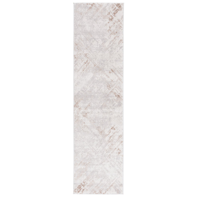 Brondby Performance Abstract Rug, Runner 2'2" x 8'