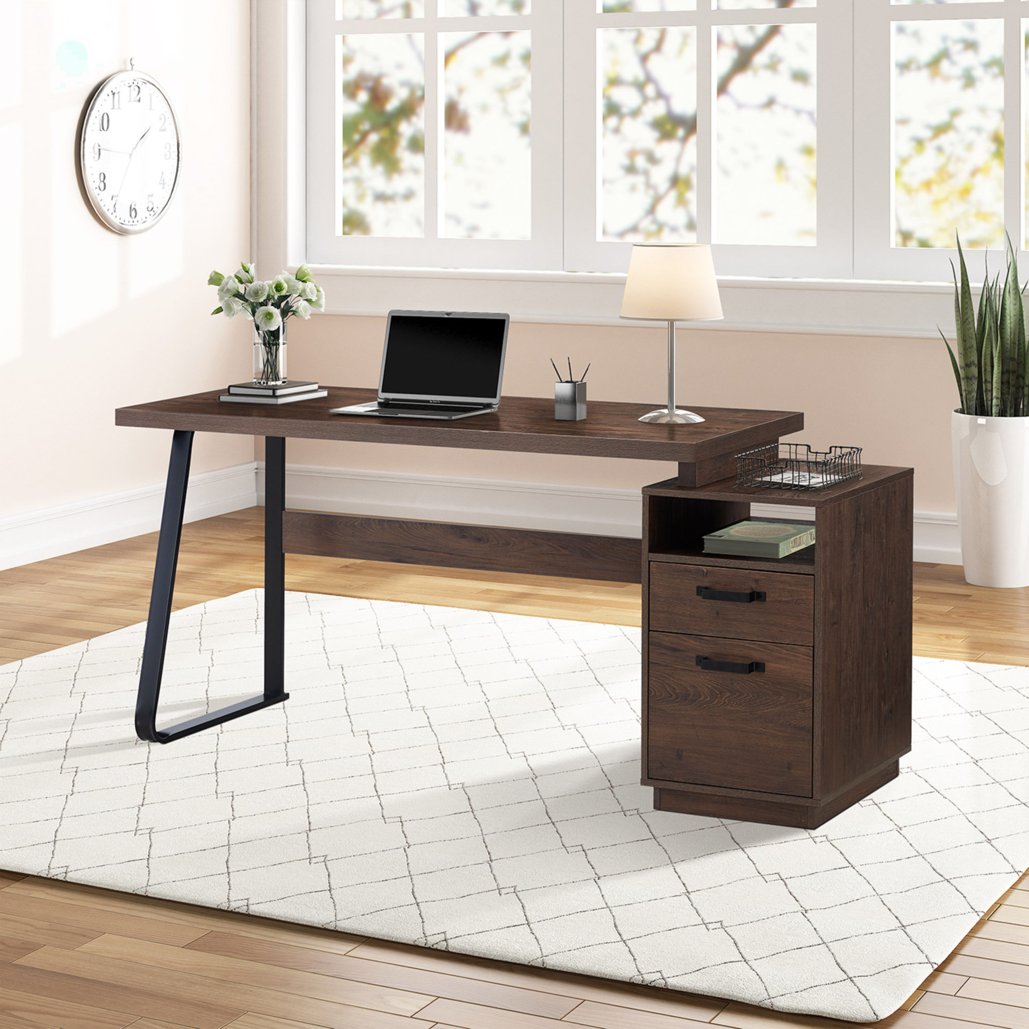 Hokku Designs Gilbreth 65.55'' Desk - Wayfair Canada