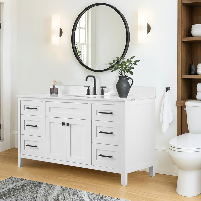 Mirren 60" Single Bathroom Vanity Base Only