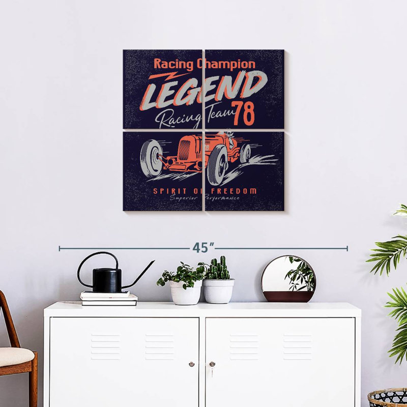 Affiche Sirci Racing Legend, H 26 po x l 26 po