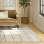 Tapis taupe moderne Ebern Designs Reimann-794224324