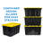 Mount-It! Storage Crate Set Of 3