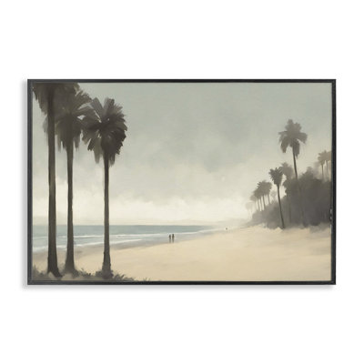  Deserted Beach & Palms Giclee Art by Noah Bay