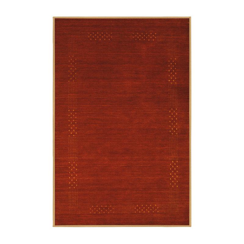 Tapis contemporains jaunes lavables à la machine 571, Rectangle 8 pi x 12 pi