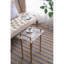 Kristiansand Stone Top End Table